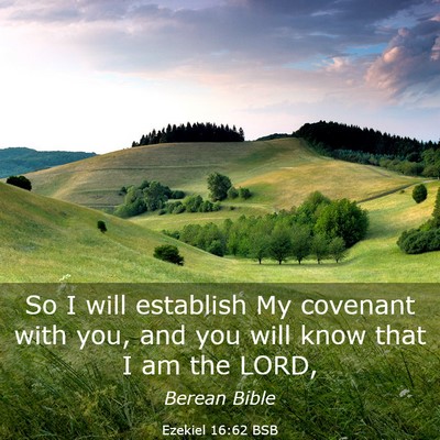 Picture 03 - Ezekiel 16:62 BSB - So I will establish My covenant with you, and you - Bible Verse Picture