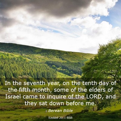 Picture 03 - Ezekiel 20:1 BSB - In the seventh year, on the tenth day of the - Bible Verse Picture