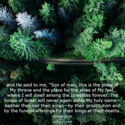 Picture 03 - Ezekiel 43:7 BSB - and He said to me, “Son of man, this is the - Bible Verse Picture