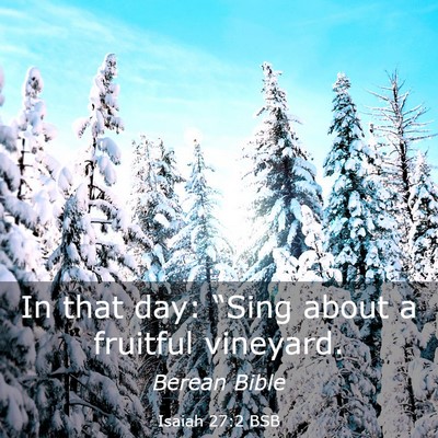 Picture 03 - Isaiah 27:2 BSB - In that day: “Sing about a fruitful - Bible Verse Picture