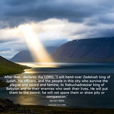Picture 03 - Jeremiah 21:7 BSB - ‘After that,’ declares the LORD, ‘I will - Bible Verse Picture