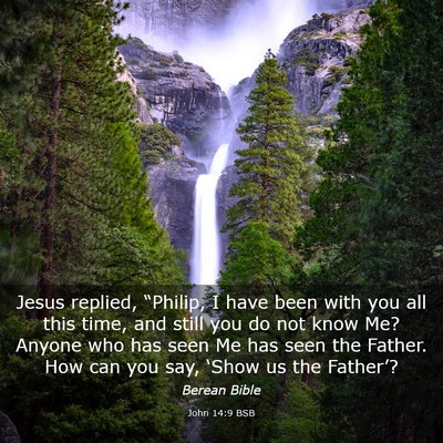 Picture 03 - John 14:9 BSB - Jesus replied, “Philip, I have been with you - Bible Verse Picture