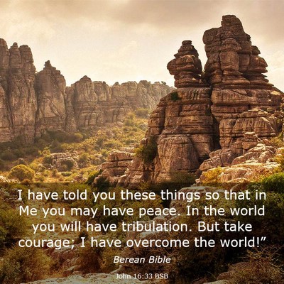 Picture 03 - John 16:33 BSB - I have told you these things so that in Me you - Bible Verse Picture