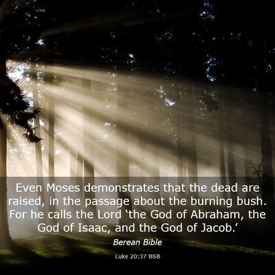 Picture 03 - Luke 20:37 BSB - Even Moses demonstrates that the dead are raised, - Bible Verse Picture