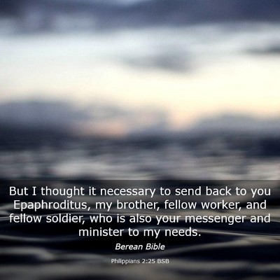 Picture 03 - Philippians 2:25 BSB - But I thought it necessary to send back to you - Bible Verse Picture