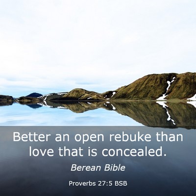 Picture 03 - Proverbs 27:5 BSB - Better an open rebuke than love that is - Bible Verse Picture