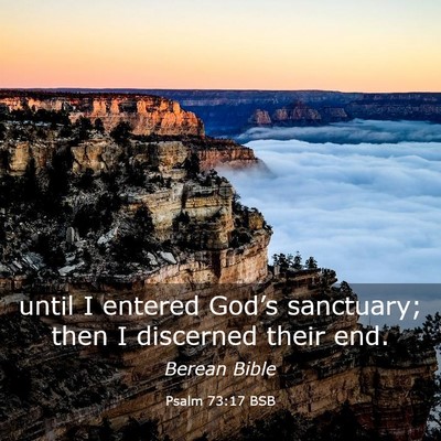 Picture 03 - Psalm 73:17 BSB - until I entered God’s sanctuary; then I - Bible Verse Picture
