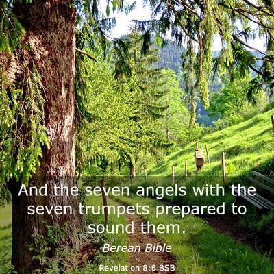 Picture 03 - Revelation 8:6 BSB - And the seven angels with the seven trumpets - Bible Verse Picture