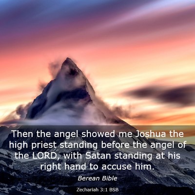 Picture 03 - Zechariah 3:1 BSB - Then the angel showed me Joshua the high priest - Bible Verse Picture
