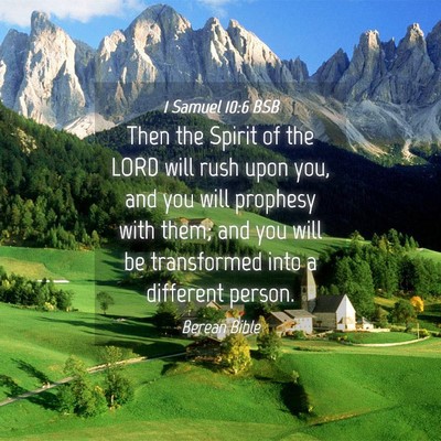 Picture 04 - 1 Samuel 10:6 BSB - Then the Spirit of the LORD will rush upon you, - Bible Verse Picture