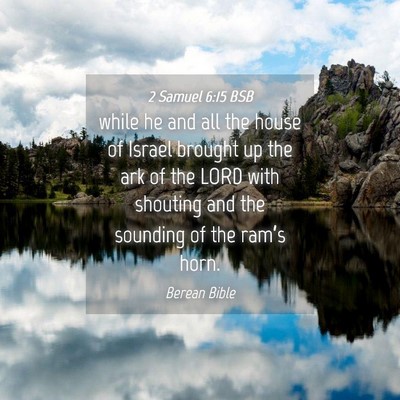 Picture 04 - 2 Samuel 6:15 BSB - while he and all the house of Israel brought up - Bible Verse Picture