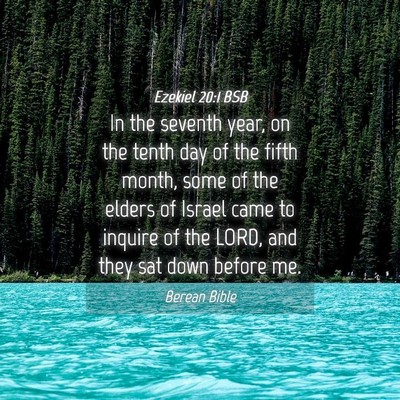 Picture 04 - Ezekiel 20:1 BSB - In the seventh year, on the tenth day of the - Bible Verse Picture