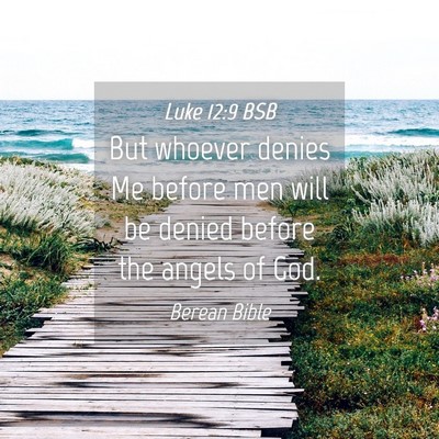 Picture 04 - Luke 12:9 BSB - But whoever denies Me before men will be denied - Bible Verse Picture