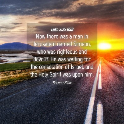 Picture 04 - Luke 2:25 BSB - Now there was a man in Jerusalem named Simeon, - Bible Verse Picture
