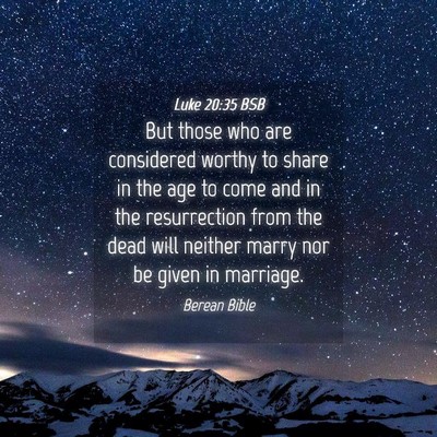 Picture 04 - Luke 20:35 BSB - But those who are considered worthy to share in - Bible Verse Picture