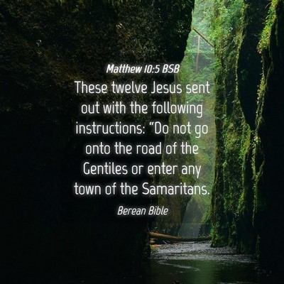 Picture 04 - Matthew 10:5 BSB - These twelve Jesus sent out with the following - Bible Verse Picture