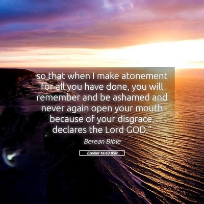 Picture 05 - Ezekiel 16:63 BSB - so that when I make atonement for all you have - Bible Verse Picture