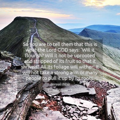 Picture 05 - Ezekiel 17:9 BSB - So you are to tell them that this is what the - Bible Verse Picture