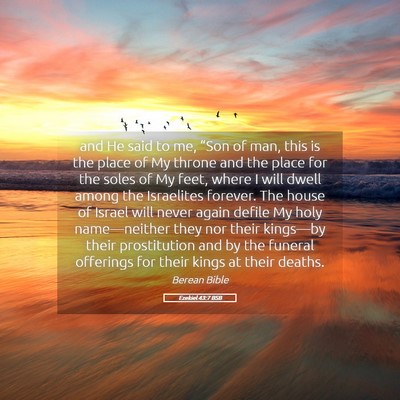 Picture 05 - Ezekiel 43:7 BSB - and He said to me, “Son of man, this is the - Bible Verse Picture
