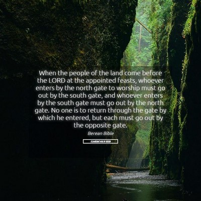 Picture 05 - Ezekiel 46:9 BSB - When the people of the land come before the LORD - Bible Verse Picture