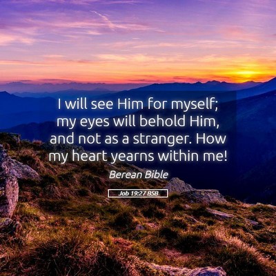 Picture 05 - Job 19:27 BSB - I will see Him for myself; my eyes will behold - Bible Verse Picture