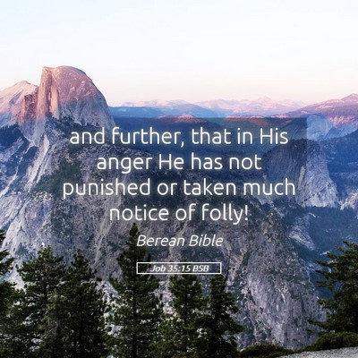 Picture 05 - Job 35:15 BSB - and further, that in His anger He has not - Bible Verse Picture