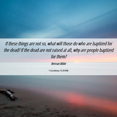 Picture 06 - 1 Corinthians 15:29 BSB - If these things are not so, what will those do - Bible Verse Picture