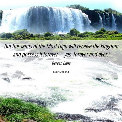 Picture 06 - Daniel 7:18 BSB - But the saints of the Most High will receive the - Bible Verse Picture