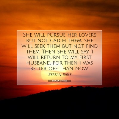 Picture 07 - Hosea 2:7 BSB - She will pursue her lovers but not catch them; - Bible Verse Picture