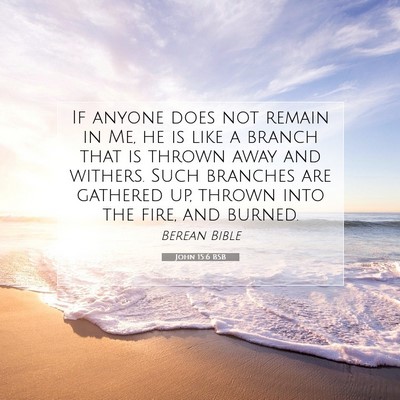 Picture 07 - John 15:6 BSB - If anyone does not remain in Me, he is like a - Bible Verse Picture