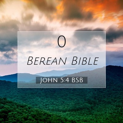 Picture 07 - John 5:4 BSB -  - Bible Verse Picture