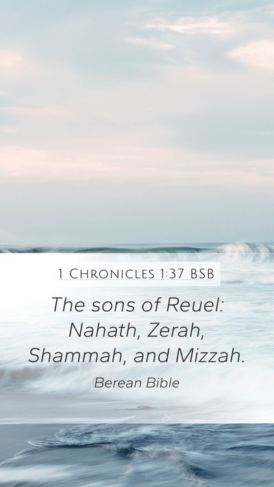 1 Chronicles 1:37 BSB Bible Verse Image
