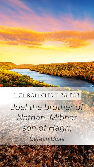 1 Chronicles 11:38 BSB Bible Verse Image