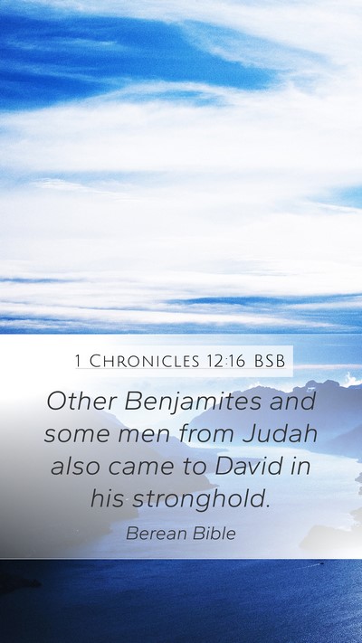 1 Chronicles 12:16 BSB Bible Verse Image