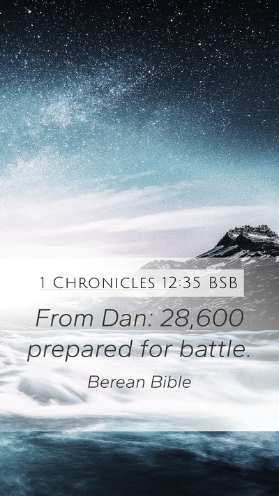 1 Chronicles 12:35 BSB Bible Verse Image