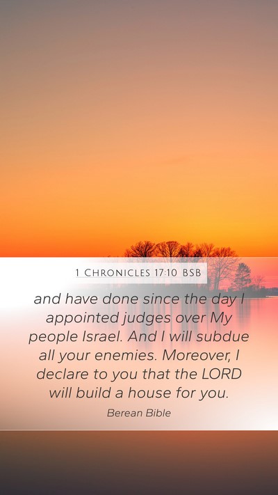 1 Chronicles 17:10 BSB Bible Verse Image