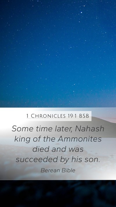 1 Chronicles 19:1 BSB Bible Verse Image