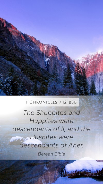 1 Chronicles 7:12 BSB Bible Verse Image