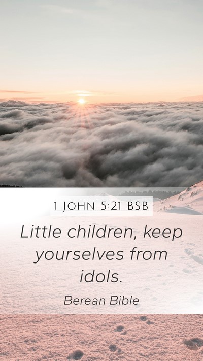 1 John 5:21 BSB Bible Verse Image