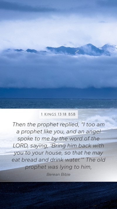 1 Kings 13:18 BSB Bible Verse Image