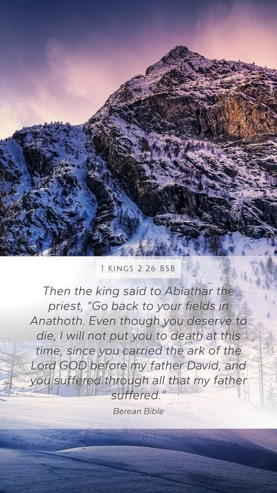 1 Kings 2:26 BSB Bible Verse Image