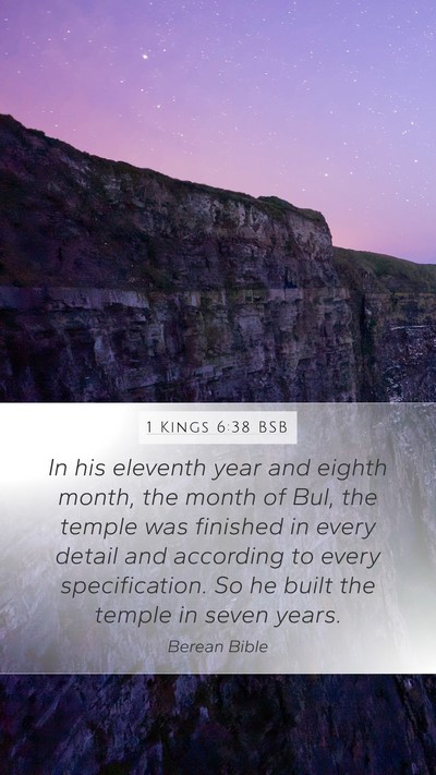 1 Kings 6:38 BSB Bible Verse Image