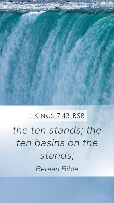 1 Kings 7:43 BSB Bible Verse Image