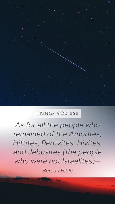 1 Kings 9:20 BSB Bible Verse Image