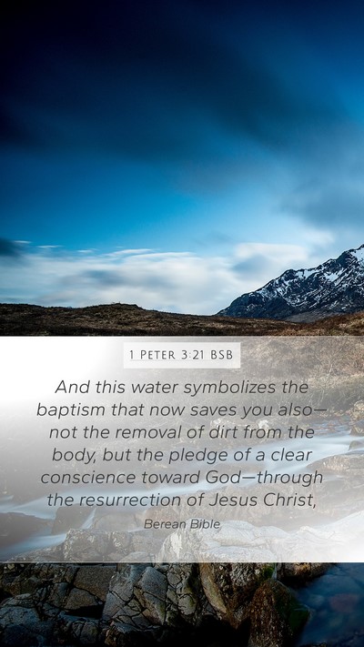1 Peter 3:21 BSB Bible Verse Image