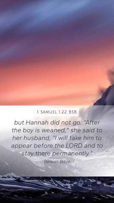 1 Samuel 1:22 BSB Bible Verse Image