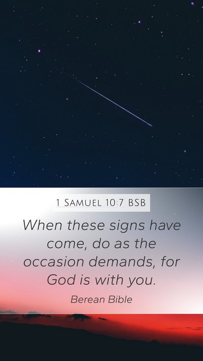 1 Samuel 10:7 BSB Bible Verse Image