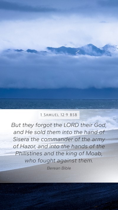 1 Samuel 12:9 BSB Bible Verse Image