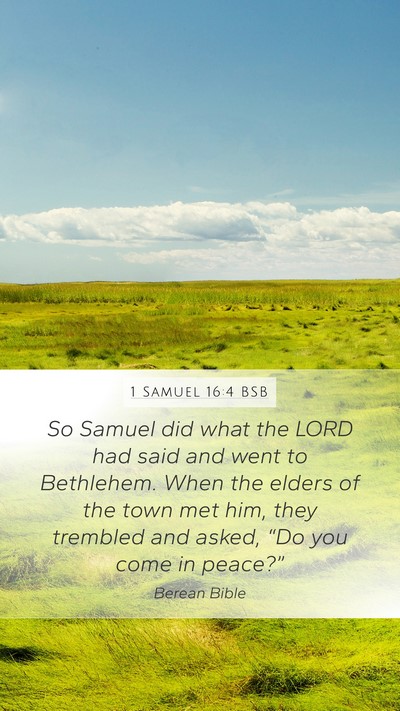 1 Samuel 16:4 BSB Bible Verse Image