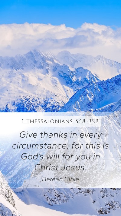 1 Thessalonians 5:18 BSB Bible Verse Image